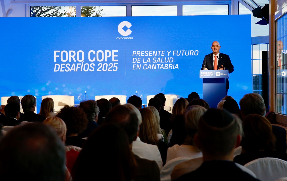 Pascual durante su intervención esta tarde en el foro sobre salud, Foto: Lara Revilla