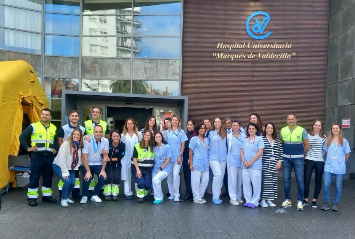 Profesionales y ciudadanía han participado hoy en los actos programados con motivo del Día Mundial de la Parada Cardiaca (Foto: Gobierno de Cantabria)