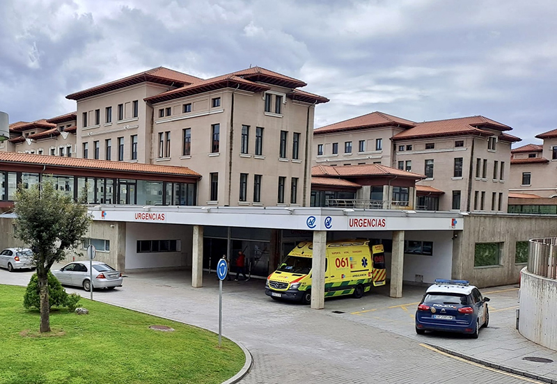 Imagen de archivo de la zona de urgencias del Hospital Universitario Marqués de Valdecilla (Foto: Gobierno de Cantabria)